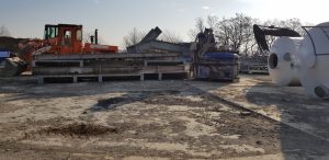 Platforma suspendata profil galvanizat