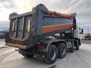 Autobasculanta Volvo FM12 420 cu 4 axe 8x4 - 420 CP