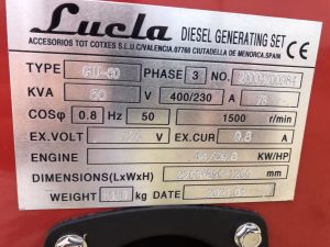 Generator de curent 50 kVA