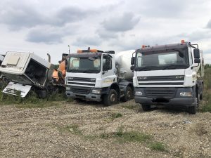 Autobetoniera DAF CF 8x4 - 2003