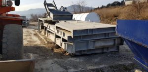 Platforma suspendata profil galvanizat