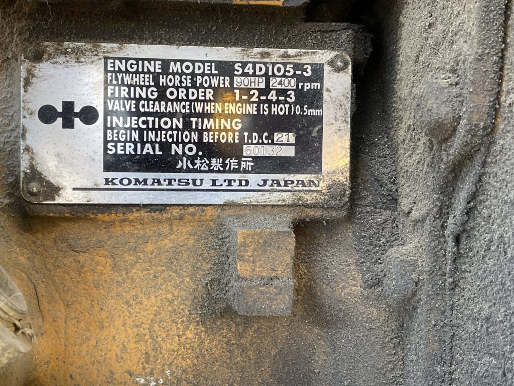 Motor buldozer Komatsu 4 cilindri