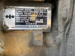 Motor buldozer Komatsu 4 cilindri