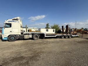 Trailer 3 axe cu alveole